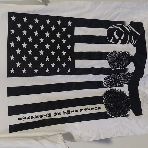 "Strength Of This Nation" Graphic Print T Shirt - Picture 2 of 5